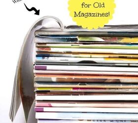 how to reuse old magazines