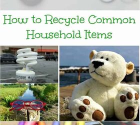 how to recycle household items