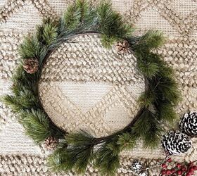 19 sustainable christmas craft ideas trends, Old Thrift Store Christmas Wreath to be recycled