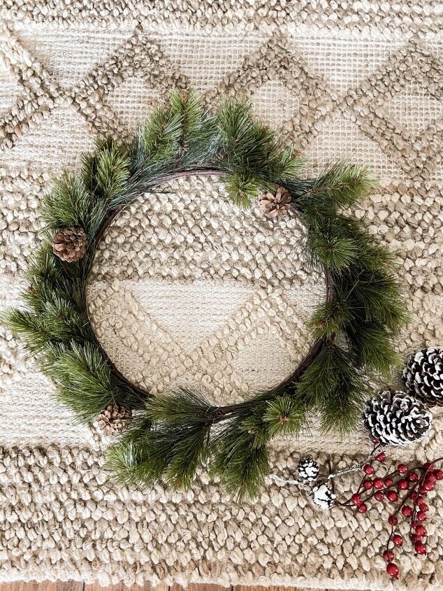 19 sustainable christmas craft ideas trends, Old Thrift Store Christmas Wreath to be recycled