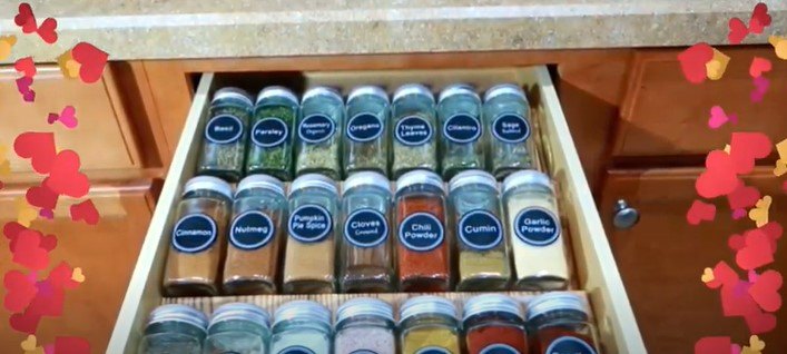 how to make or upgrade a diy spice drawer organizer, DIY spice drawer organizer