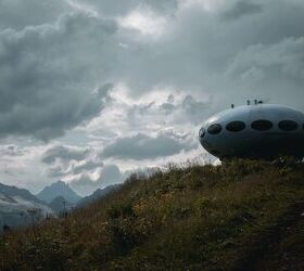 This UFO-Inspired Futuro House is an Homage to the 1970s