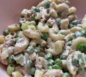 5 quick easy canned tuna recipes for cheap high protein meals, Tuna pasta salad recipe