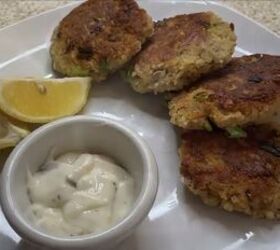 5 quick easy canned tuna recipes for cheap high protein meals, Tuna cakes recipe