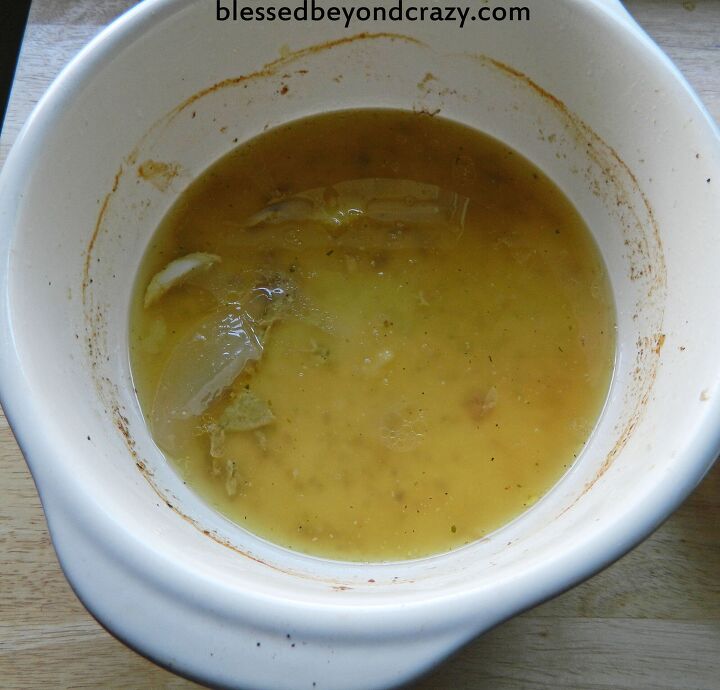 what to do with a whole raw chicken to get the most out of your mone, Homemade chicken broth