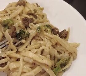 6 delicious dollar tree meals you can make for just 5, Broccoli pasta with mini meatballs Dollar Tree meal