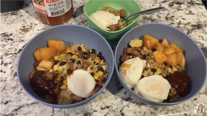 4 quick simple frugal meals for family dinners, Fried rice frugal family meals