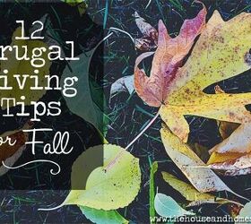 12 frugal living tips for fall