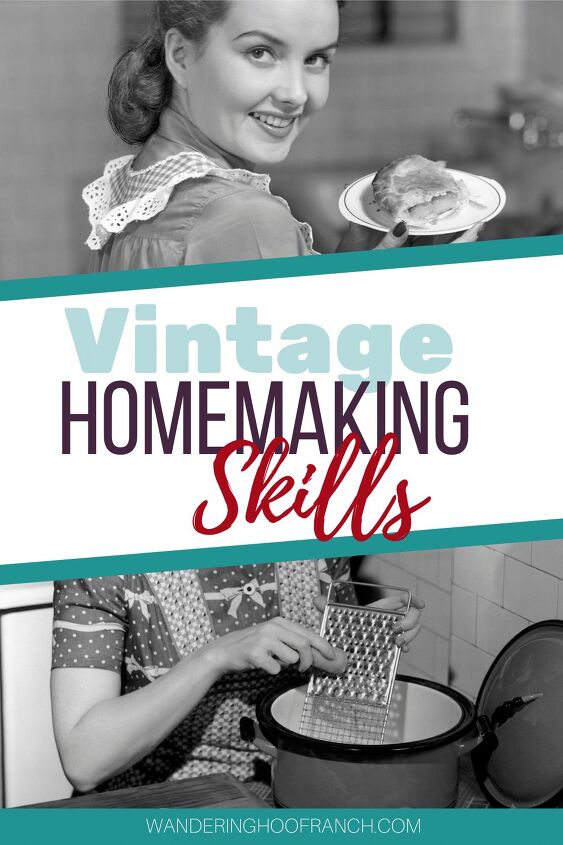 vintage homemaking skills