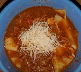 3 super easy convenient dump and go crock pot meals, Frugal lasagne soup