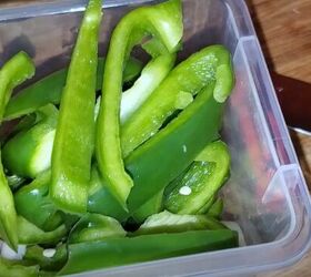 3 super easy convenient dump and go crock pot meals, Chopped up green peppers