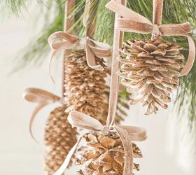 how to prepare pine cones for crafts or decor, Source StoneGable