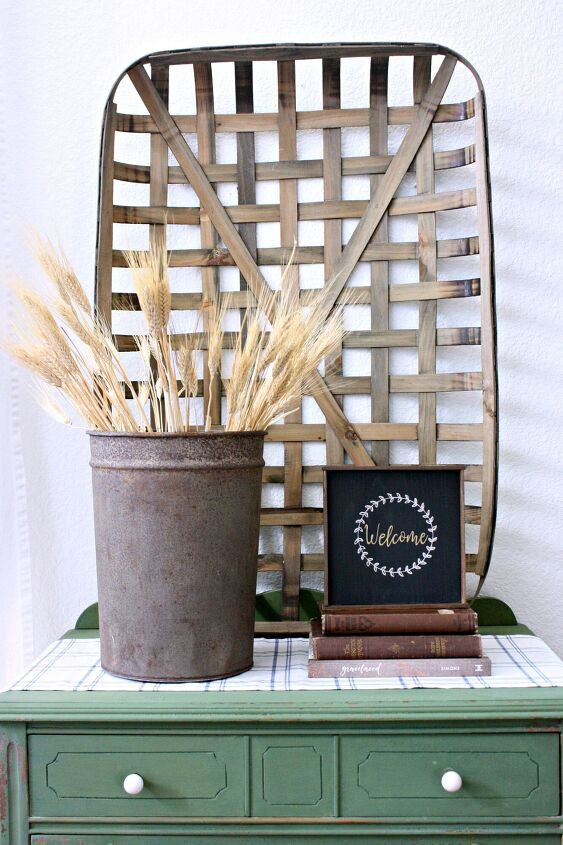 3 easy ways to transition your home decor from summer to fall, Wheat is always a good Fall decoration