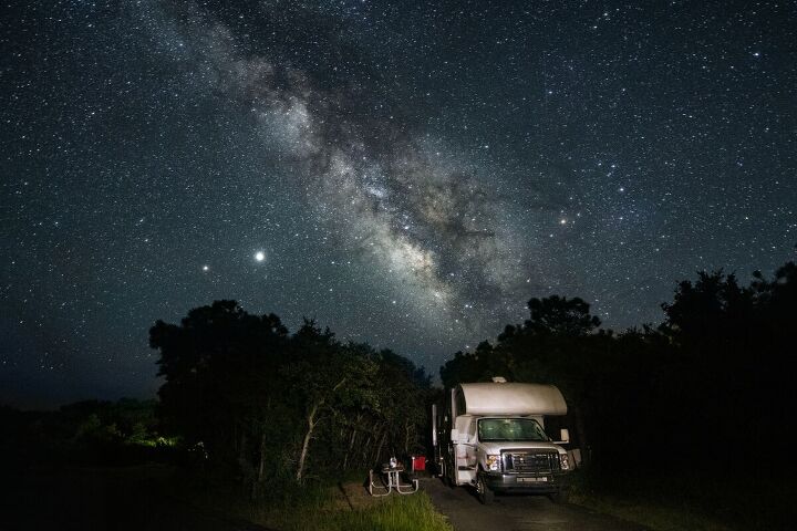 how family rv living can be a great way to become debt free, Family RV living under the stars