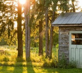 This shed-to-tiny-house conversion shows how a shed can be a home