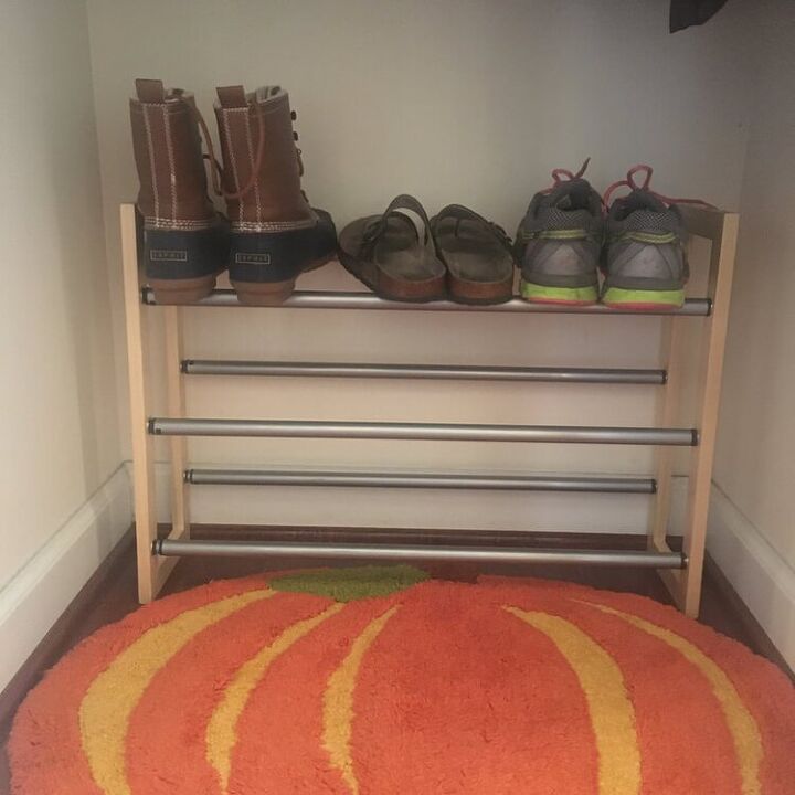 here s how i tidied up a hallway closet on a 10 budget