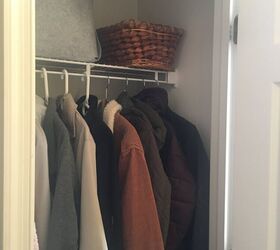 Here's How I Tidied Up a Hallway Closet On a $10 Budget