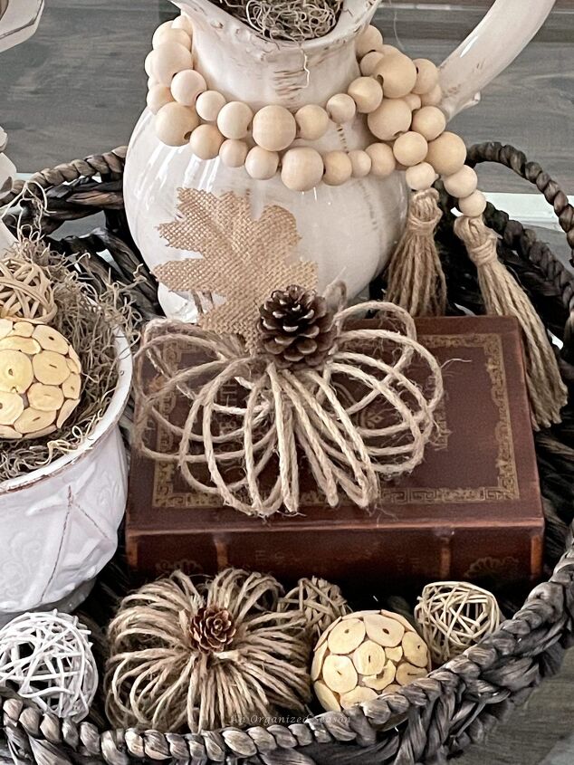 diy fall decor crafts you need to start now, Two types of jute twine pumpkins you can DIY for Fall decor crafts
