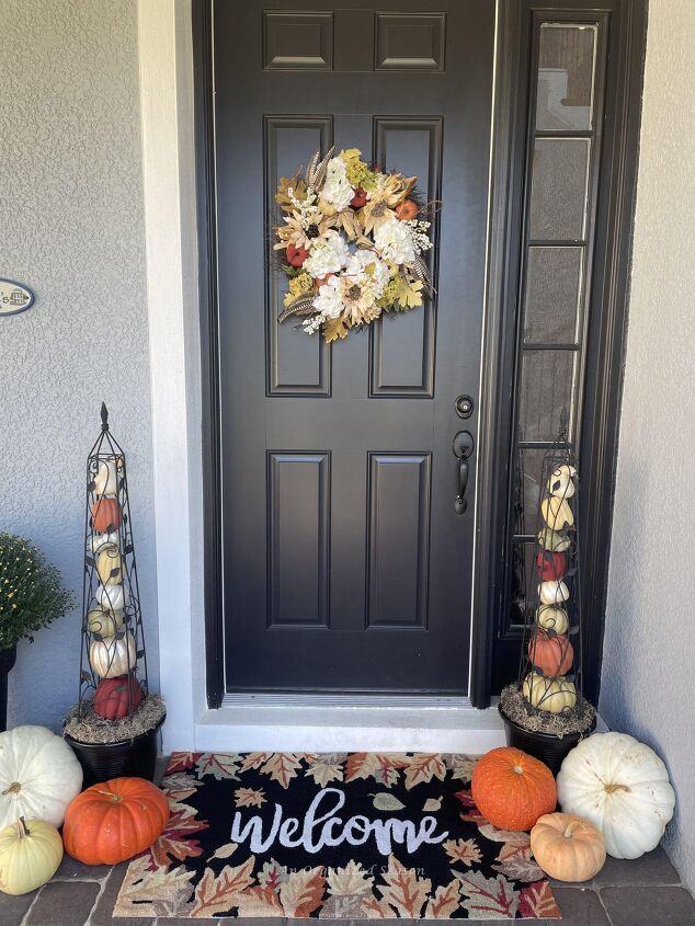 Budget Decorating Ideas for an Amazing Fall Porch | Simplify