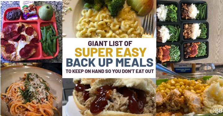 super easy back up meals, Macaroni and cheese pulled pork sandwiches back up freezer meals