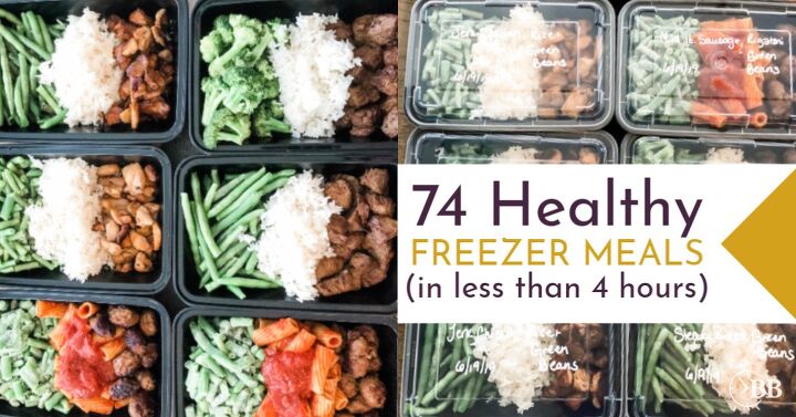 how to make 74 healthy freezer meals at home in 4 hours