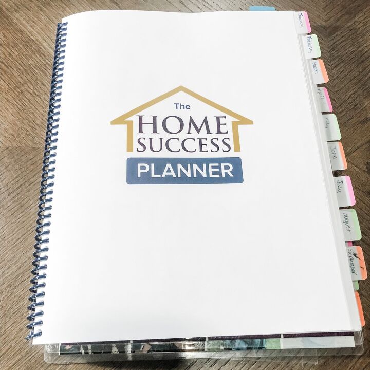 the only home management system that worked for me, Weekly printable planner titled home success planner