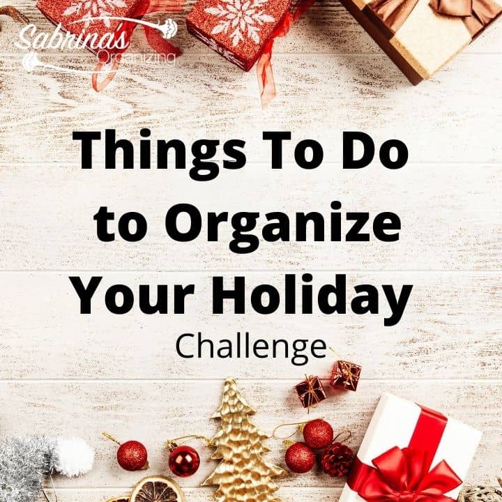 things to do to organize your holiday, Things to Do to Organize Your Holiday square image