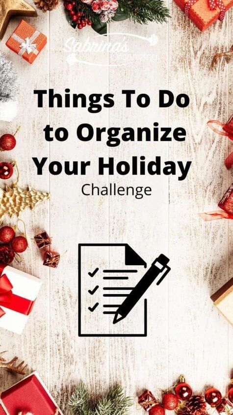 things to do to organize your holiday, Things to Do to Organize Your Holiday long image