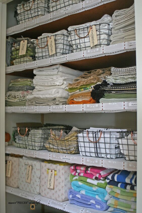 linen closet organization, closet organization