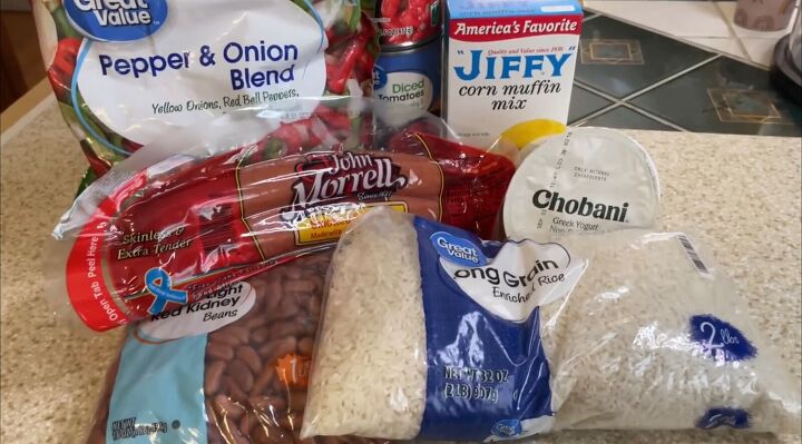 how to make 15 family friendly cheap meals for under 10, Grocery items for 10