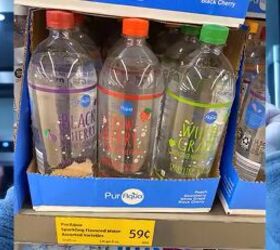 13 aldi fan favorites for 2022 that you need to try, Hydration Station PurAqua Sparkling Flavored Water