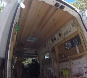 9 van build mistakes i made what i would do differently, Pine on the walls