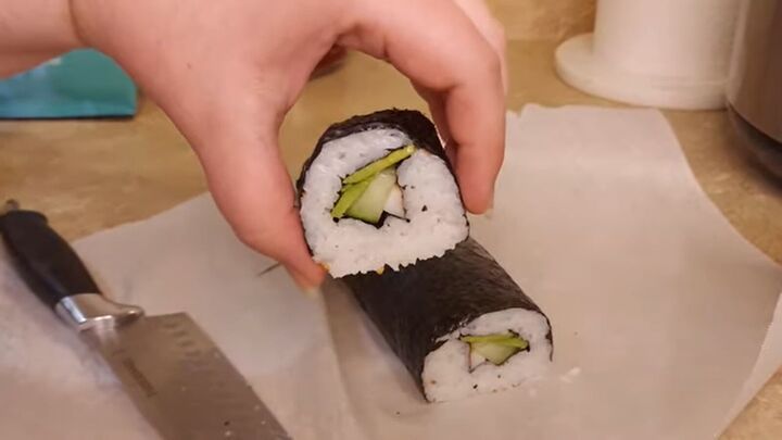easy budget sushi recipes how to make cheap sushi at home, How to make cheap sushi at home