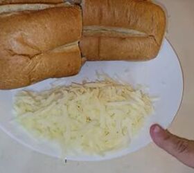 these 2 dollar meals prove that budget meals don t have to be boring, Preparing the hoagie rolls and cheese