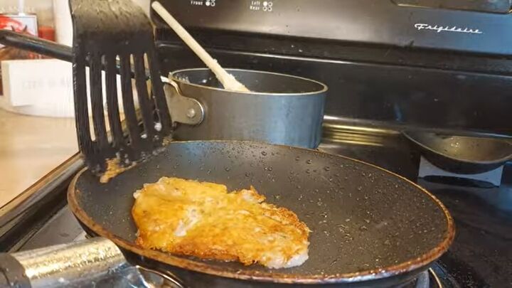 6 easy cheap vegetarian recipes you can make for just 5 26, Frying the potato pancake