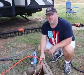 8 rv campsite setup ideas to help you avoid common setup mistakes, Hooking up the water to the RV