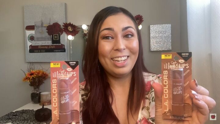 a full face of only dollar tree makeup products, Lipsticks from Dollar Tree