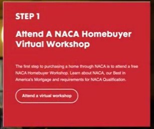 naca part 2 the step by step naca home buying process, NACA homebuyer workshop