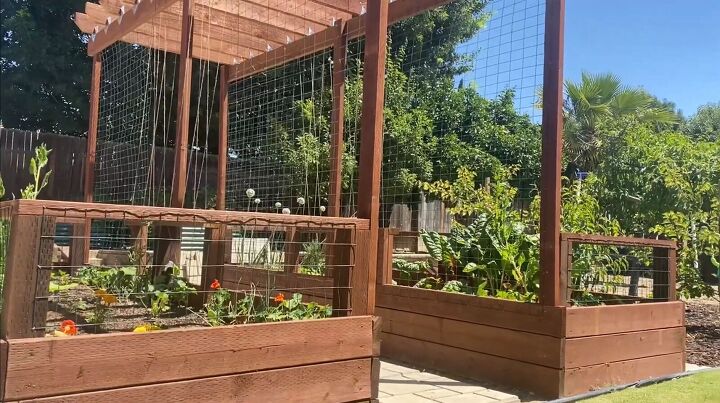 how to grow a backyard garden on a budget, Front garden beds