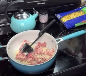 2 simple poor man s dinner ideas you can make with ground beef, Seasoning the ground beef