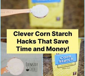 clever cornstarch hacks that save time money, Clever CornStarch Hacks on Chemistry Cachet