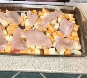 how to make 25 family friendly extreme budget meals for 40, Fall sheet pan meal