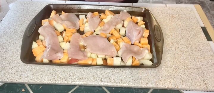 how to make 25 family friendly extreme budget meals for 40, Fall sheet pan meal