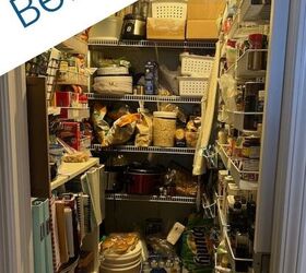 inexpensive home diy projects for 2022, Pantry Before