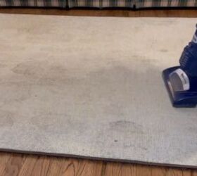 how to clean a shag rug the smart way with just a vacuum cleaner, Vacuuming the bottom of the rug