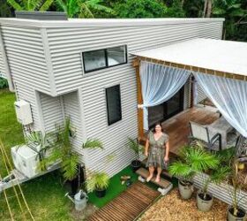 She built this gorgeous tiny house for herself after losing her home in an earthquake