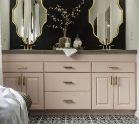 25 easy things to paint you haven t thought of, painted bathroom vanity