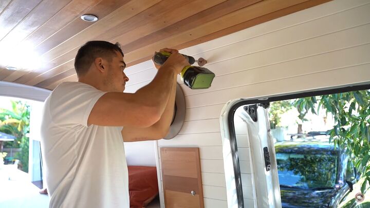 finishing touches camper van decor to make it feel like home, Hat hooks