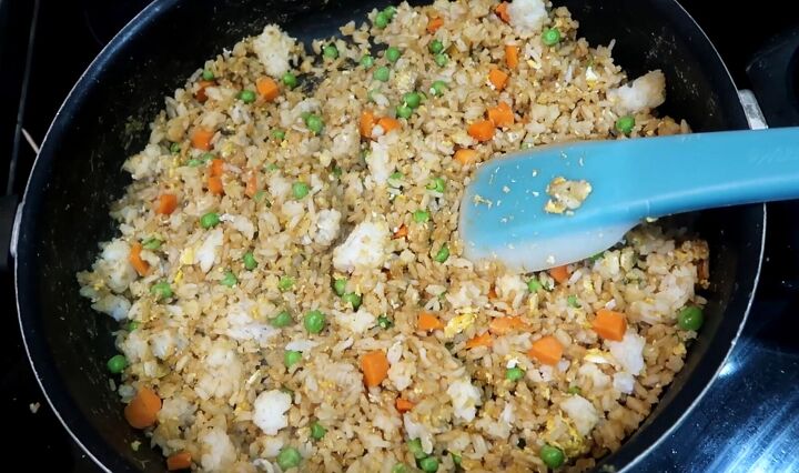 a week s worth of budget friendly family meal ideas, Easy fried rice recipe for family