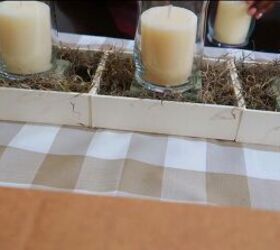 3 easy diy fall decor ideas decorating for fallon a budget, Placing the candle holders and candles